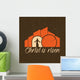 Biblical Illustration Christ Is Wall Decal Design 2