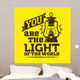 Bible Typographic You Are Wall Decal