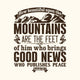 Bible Typographic How Beautiful Wall Decal