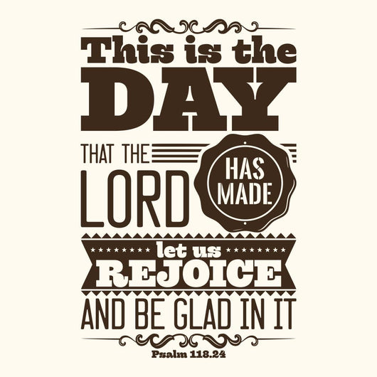 Bible Typographic This Is Wall Decal