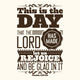 Bible Typographic This Is Wall Decal