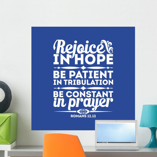 Rejoice Hope Wall Decal