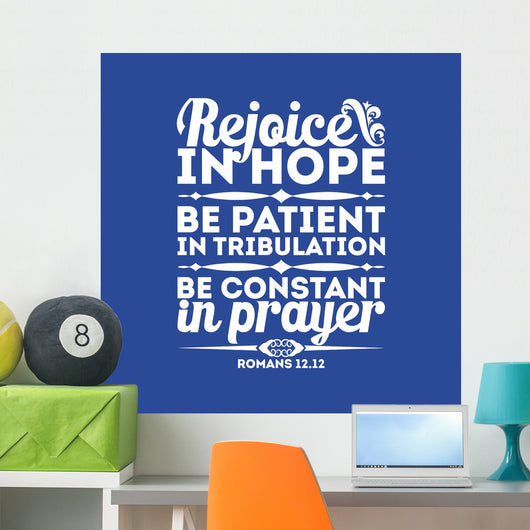 Rejoice Hope Wall Decal