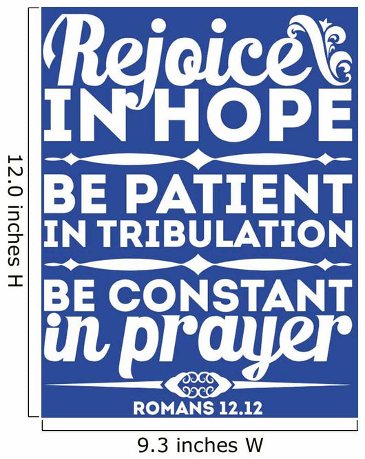 Rejoice Hope Wall Decal