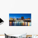 Hartford Skyline and Founders Wall Decal