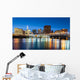 Hartford Skyline and Founders Wall Decal
