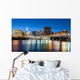 Hartford Skyline and Founders Wall Decal