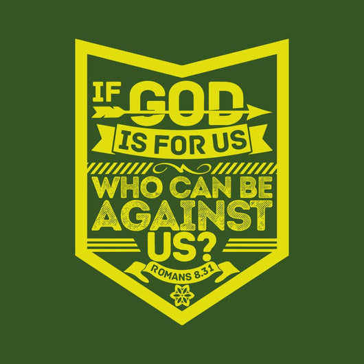 Biblical Illustration If God Wall Decal