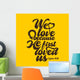 Biblical Illustration We Love Wall Decal