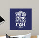 Biblical Illustration Come to Wall Decal