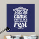 Biblical Illustration Come to Wall Decal