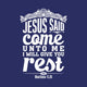 Biblical Illustration Come to Wall Decal
