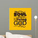 Biblical Illustration My Soul Wall Decal