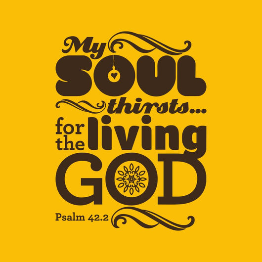 Biblical Illustration My Soul Wall Decal