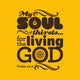 Biblical Illustration My Soul Wall Decal