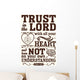 Trust Lord with All Wall Decal