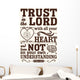 Trust Lord with All Wall Decal
