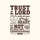 Trust Lord with All Wall Decal