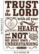 Trust Lord with All Wall Decal