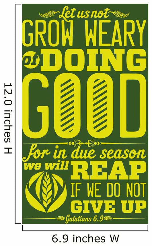 Biblical Illustration Let Us Wall Decal