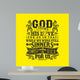 Biblical Illustration God Shows Wall Decal