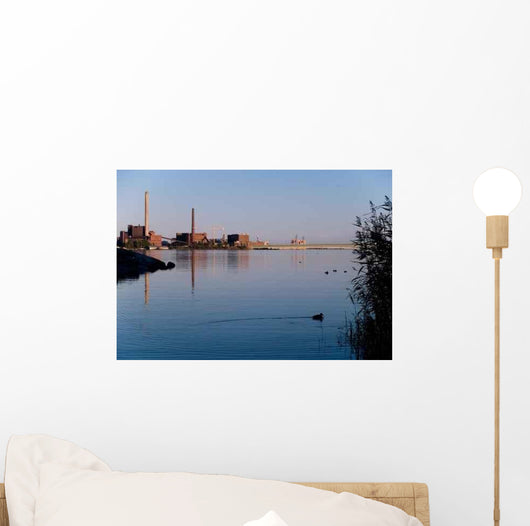 Industry near Nature Wall Decal