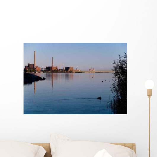 Industry near Nature Wall Decal