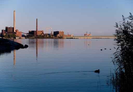 Industry near Nature Wall Decal