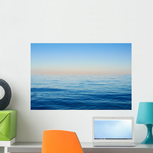 Sea Waves Blue Sky Wall Decal