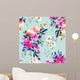 Bright Summer Floral Wall Decal