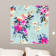 Bright Summer Floral Wall Decal