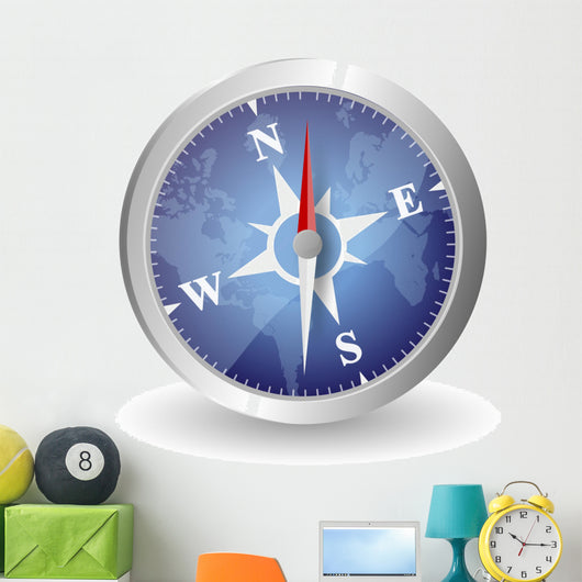 Compass Wall Decal