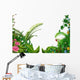 Tropical Plants Wall Decal