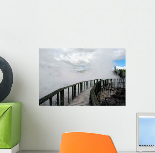 Natural Steam Bath Wall Decal