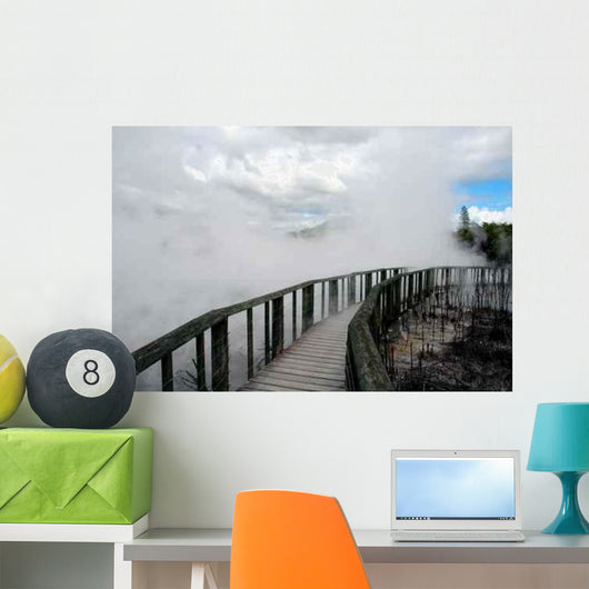 Natural Steam Bath Wall Decal