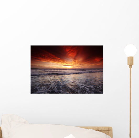 Bali Sunset Wall Decal