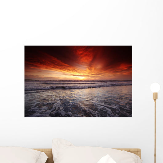 Bali Sunset Wall Decal