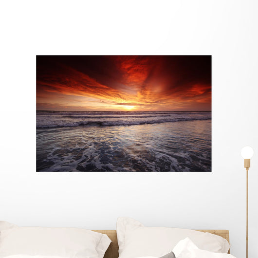 Bali Sunset Wall Decal