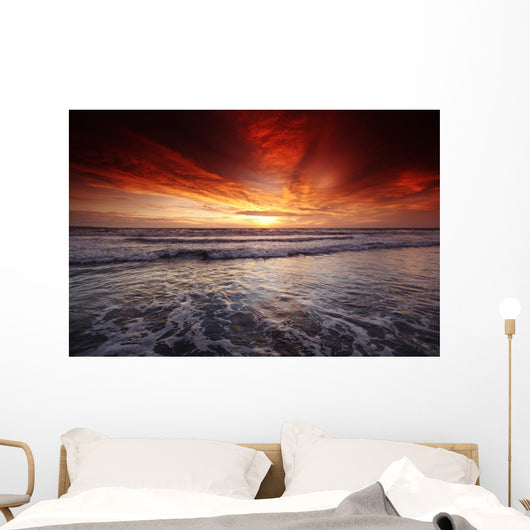 Bali Sunset Wall Decal