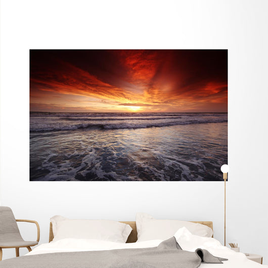 Bali Sunset Wall Decal
