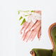 Closeup Image Beautiful Nails Wall Decal