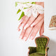 Closeup Image Beautiful Nails Wall Decal