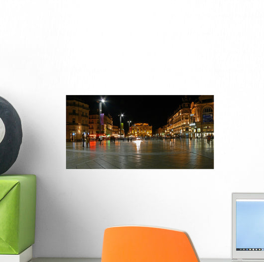 Pano Comedie Night Wall Decal