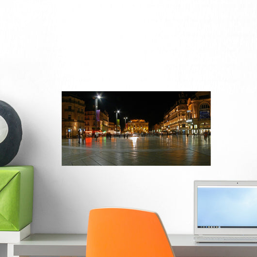 Pano Comedie Night Wall Decal