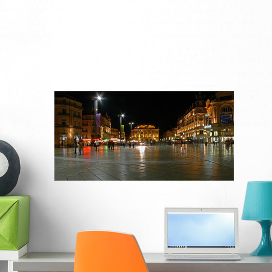 Pano Comedie Night Wall Decal