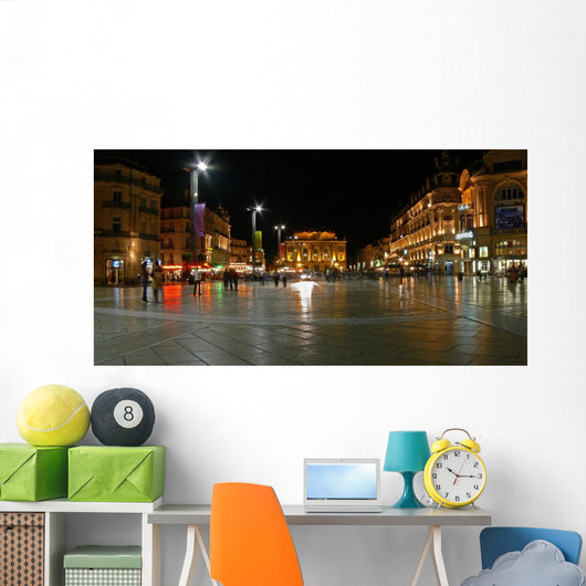Pano Comedie Night Wall Decal