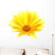 Yellow Gerbera Flower Wall Decal