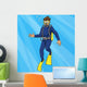 Diver Underwater Pop Art Wall Decal
