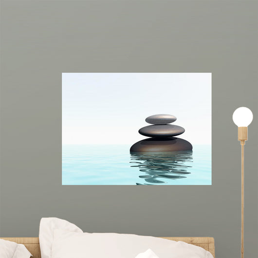 Galet Zen Wall Decal Design 2