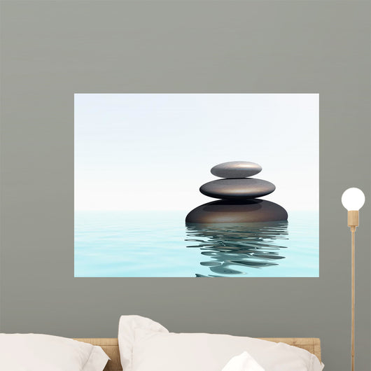 Galet Zen Wall Decal Design 2